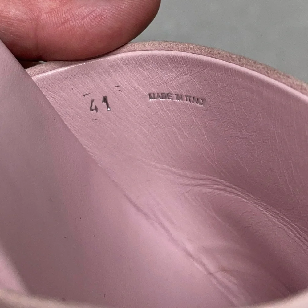 Miu Miu Pink Platform Espadrille Sandals GUC